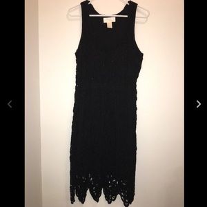 Kroshetta by Papillon Black Lace Dress Large